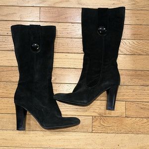 Franco Sarto Lilith Heeled Suede Boots